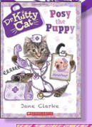 Posy the puppy has hurt her leg.  Will Dr. KittyCat and her assistant Peanut be able to help Posy in time for the Paws and Prizes sports day?