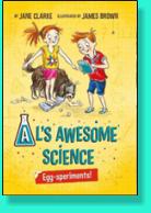  Al wants to find the strongest shape for his time machine capsule, and investigates the strength of eggs. Will anyone crack up?